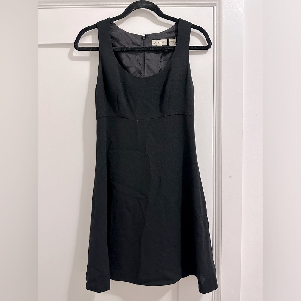 Laura Ashley Black Mini Dress